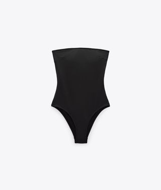 Bañador negro Zara Talla S 