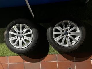 LLANTAS de Aluminio 5 x 112  +  neumáticos  