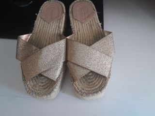 Sandalias de esparto