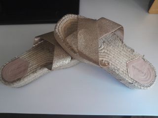 Sandalias de esparto