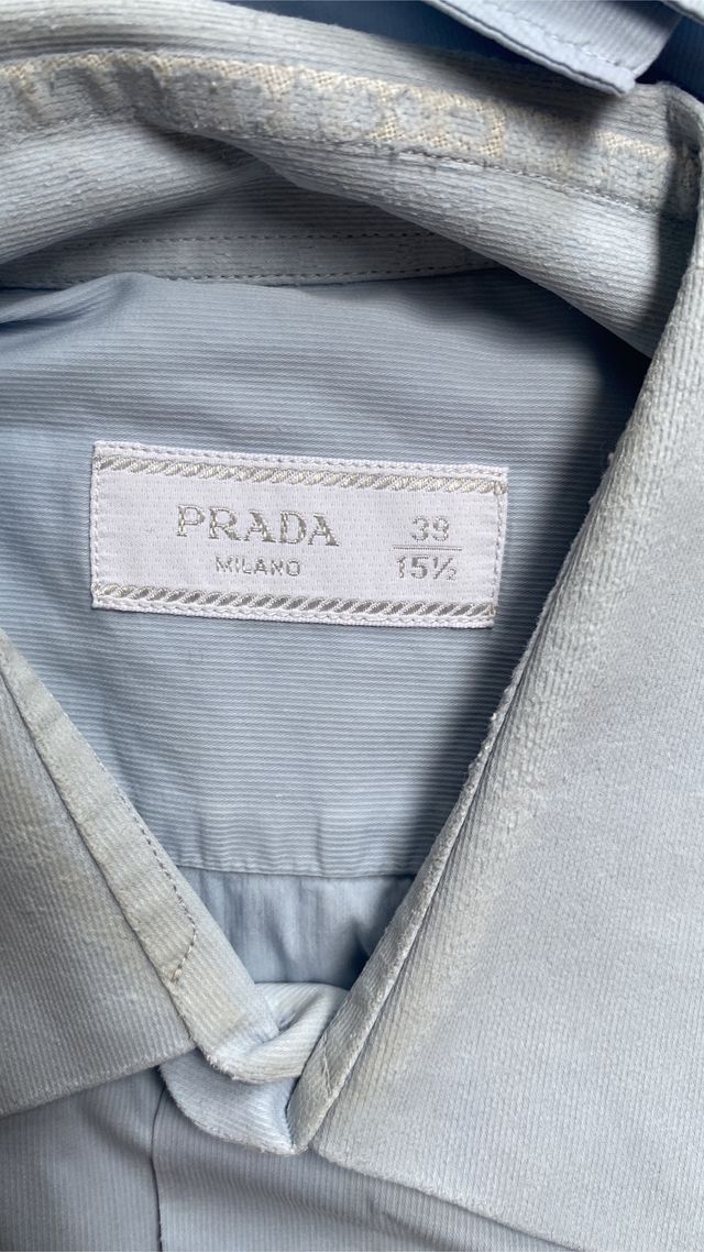 Camisa Prada Azul