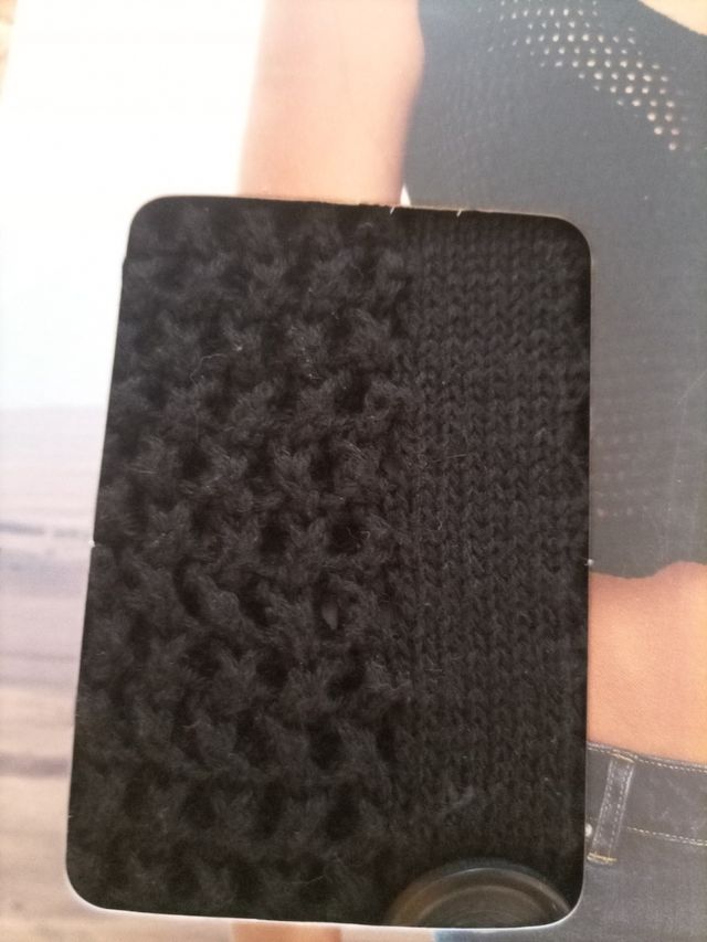 Camiseta top calada talla L