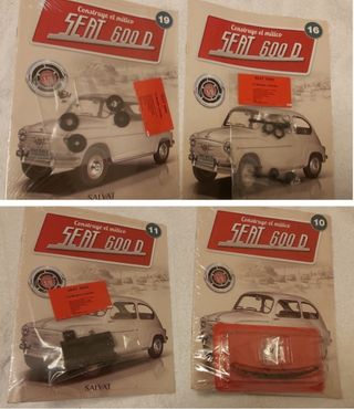 Ferrari escala 1:43/ aviones /fascículo seat 600