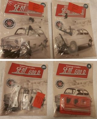 Ferrari escala 1:43/ aviones /fascículo seat 600