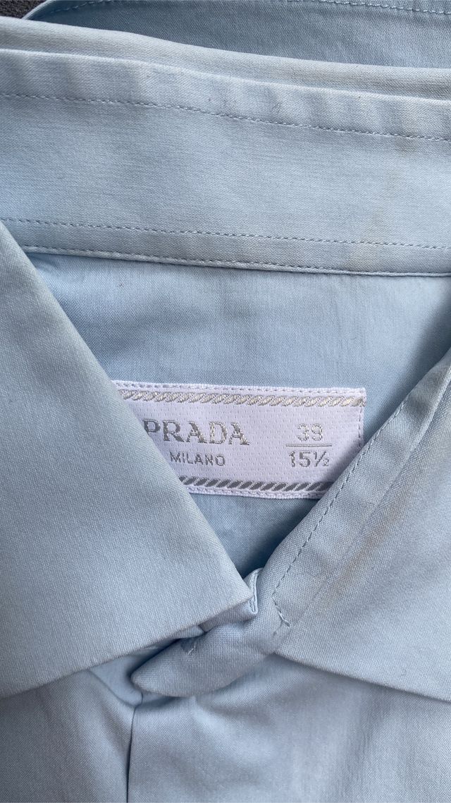 Camisa Prada Azul