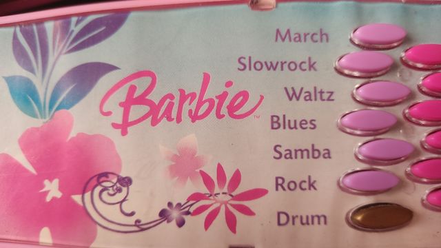 Piano de juguete Barbie 