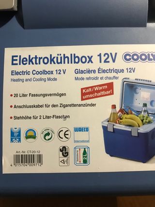 Nevera eléctrica para coche