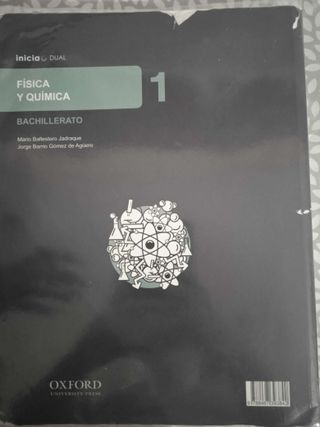 Libro de Fisica y Quimica 1o bachillerato Oxford