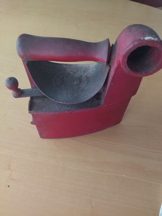 Plancha carbón antiguo