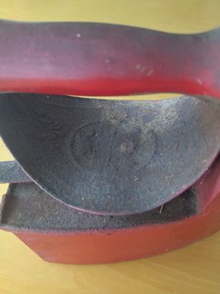 Plancha carbón antiguo