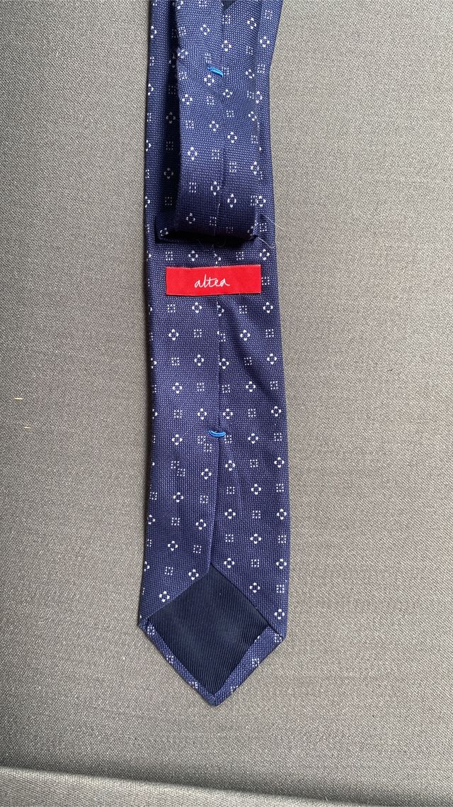 corbata altea azul