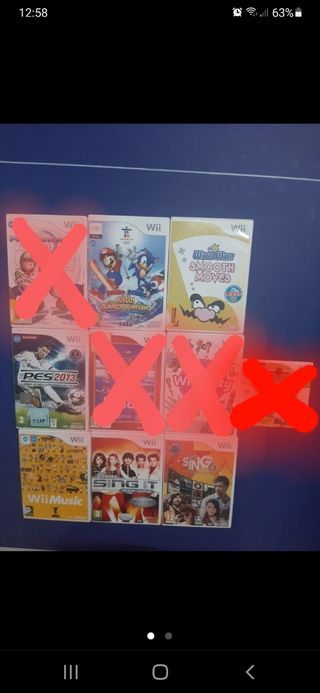 Videojuegos Wii