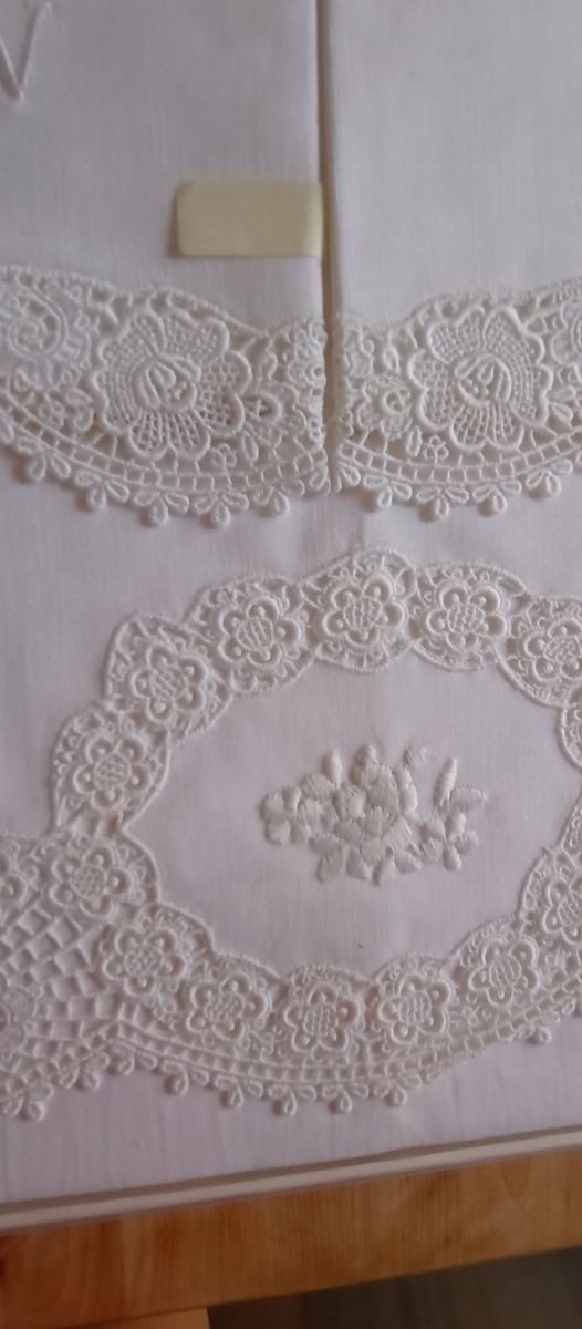 Lenzuola matrimoniali vintage nuove