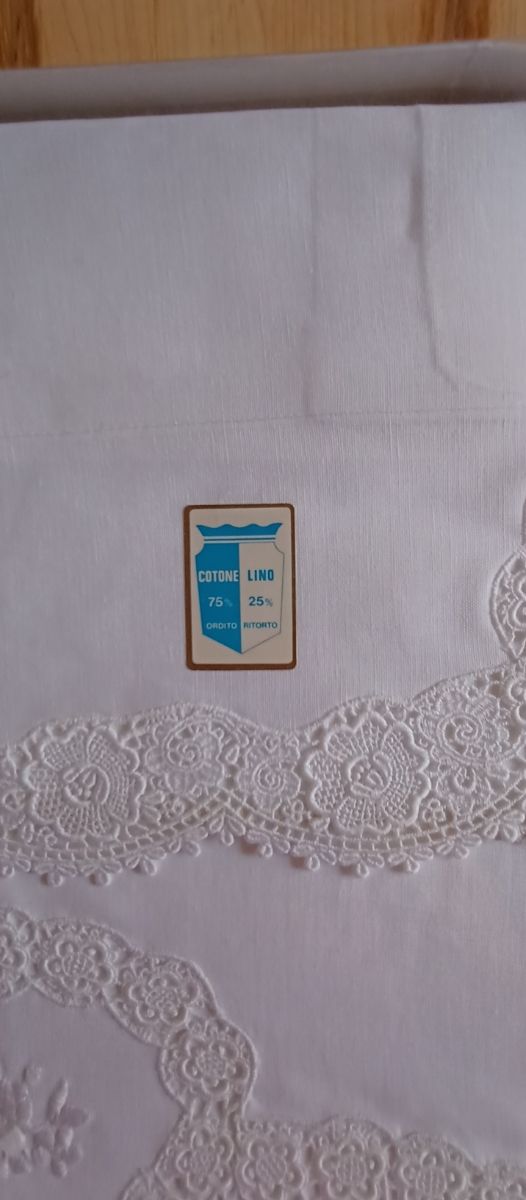 Lenzuola matrimoniali vintage nuove