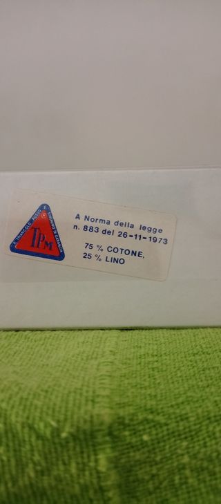 Lenzuola matrimoniali vintage nuove