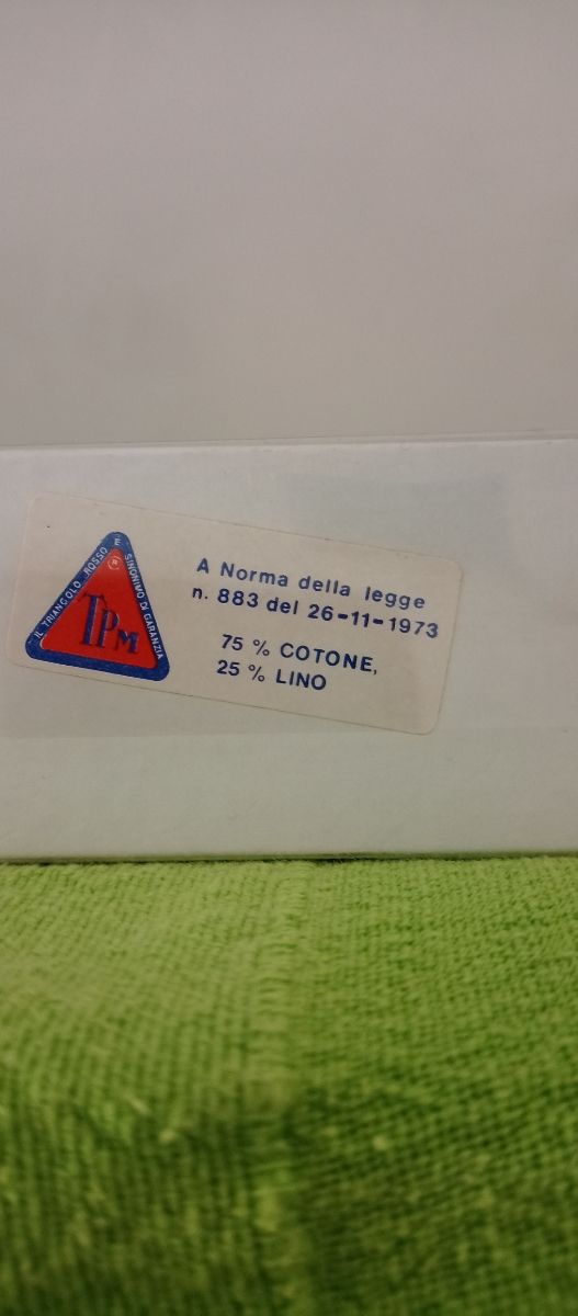 Lenzuola matrimoniali vintage nuove