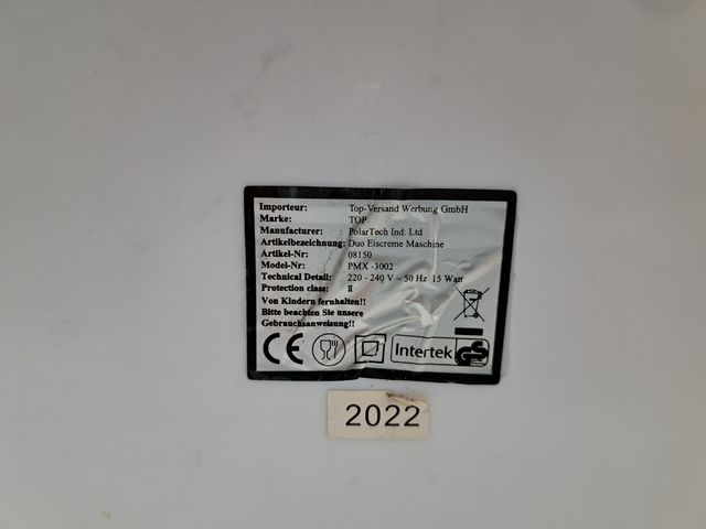 Gelatiera e sorbettiera