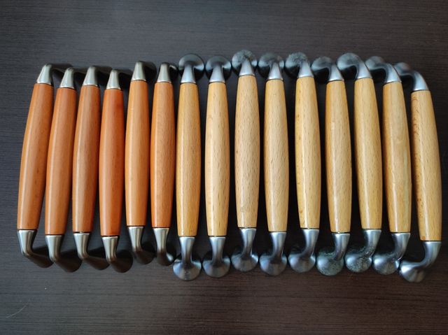 Tiradores de armarios de madera