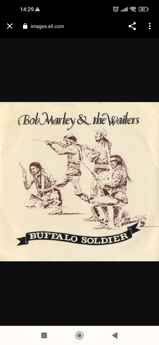 BOB MARLEY AND THE WAILERS/
BUFFALO SOLDIER- 1983