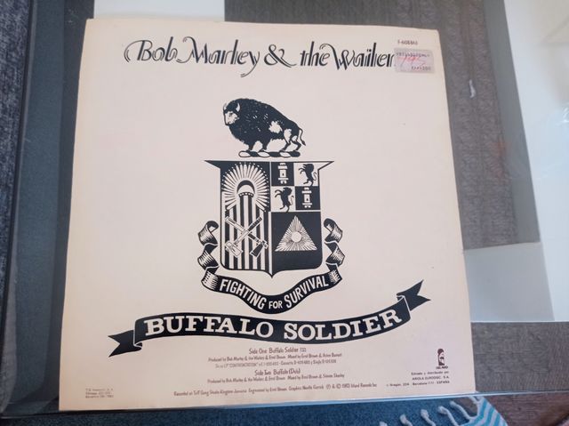 BOB MARLEY AND THE WAILERS/
BUFFALO SOLDIER- 1983