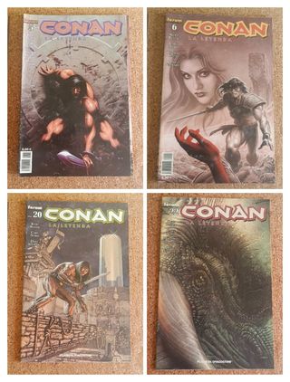 Conan la Leyenda Núms. 0-1-3-4-5-6-20-22