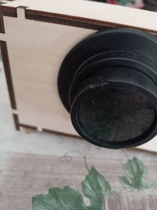 proyector smartphone o diapositivas marquetería