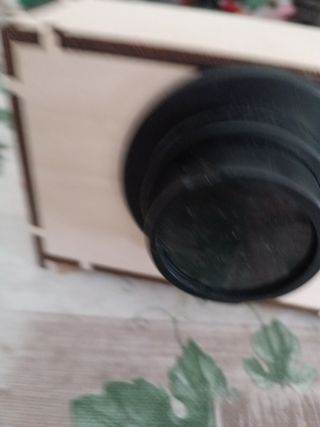 proyector smartphone o diapositivas marquetería