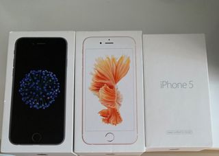 Se vende cajas vacías de iPhone 6 y 5 4 € casa una