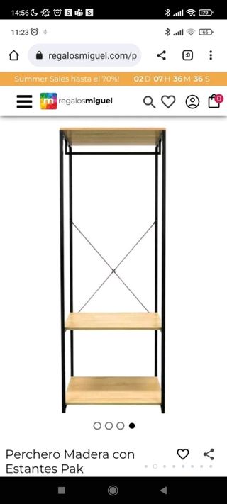 pack escritorio esquinero y burro perchero