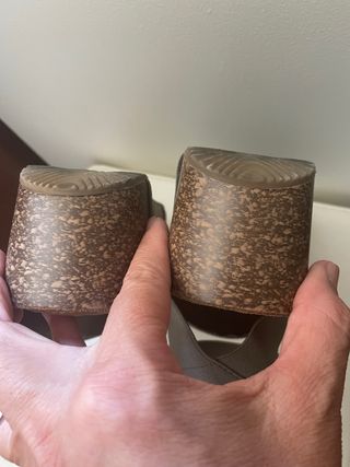 sandalias verdes Zapshop T41