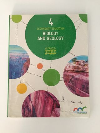 Libro Biology and Geology 4ESO (ANAYA)