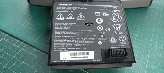 Bose Soundock Portable completo 