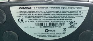 Bose Soundock Portable completo