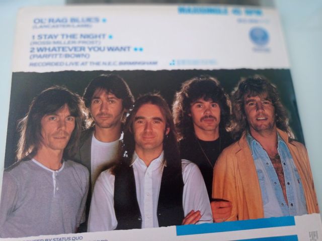 STATUS QUO-OL RAG BLUES MAXI
SINGLE VINILO 1983 SP