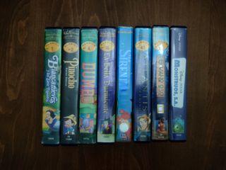 Películas VHS Walt Disney