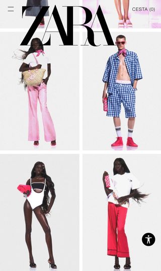 Costume da bagno della collezione Zara Barbie