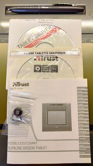 tableta gráfica de edición con Bolígrafo