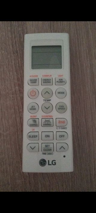 mando aire acondicionado LG