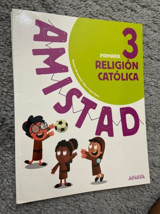 libro religio catolica ANAYA