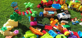 Lote variado de Lego duplo