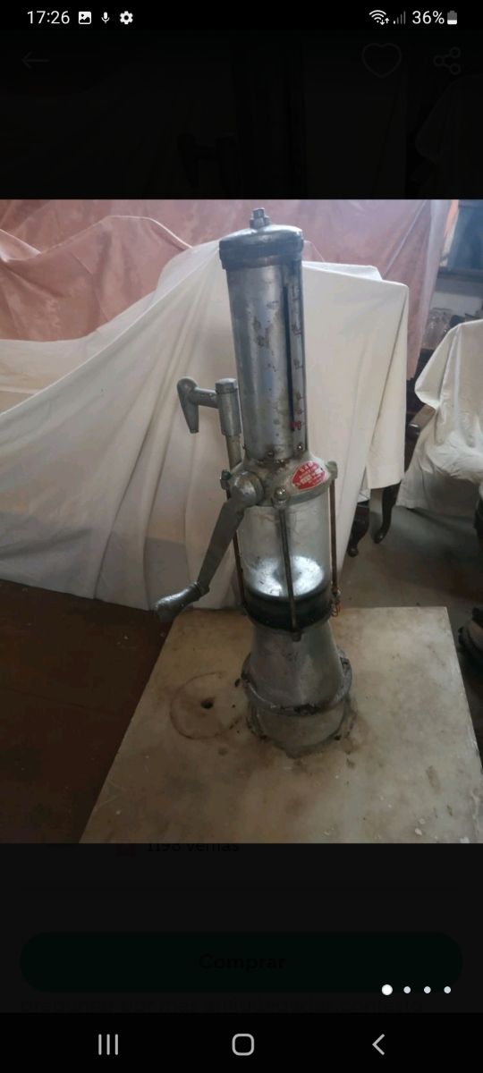 antiguo grifo de aceite