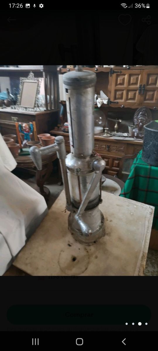 antiguo grifo de aceite