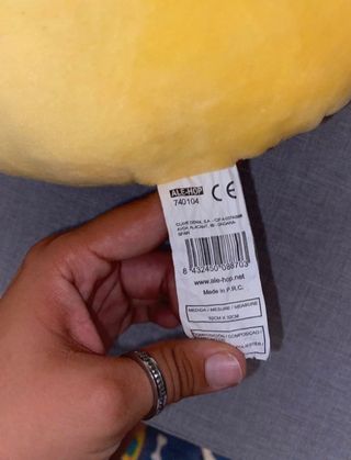 Peluche/cojín de emoji