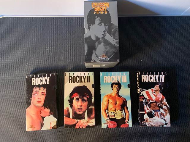 COLECCIÓN ROCKY. PELÍCULAS VHS I II III Y IV