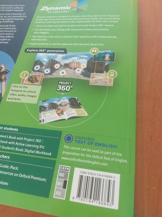 2 libros de ingles 3 ESO Oxford