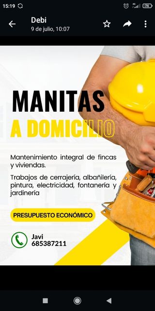 manitas a domicilio