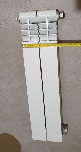 Radiadores agua ROCA DUBAL 2 elementos