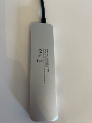 Puerto Hub USB -C 4 en 1 Plata