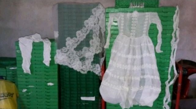 vecchio costume da comunione