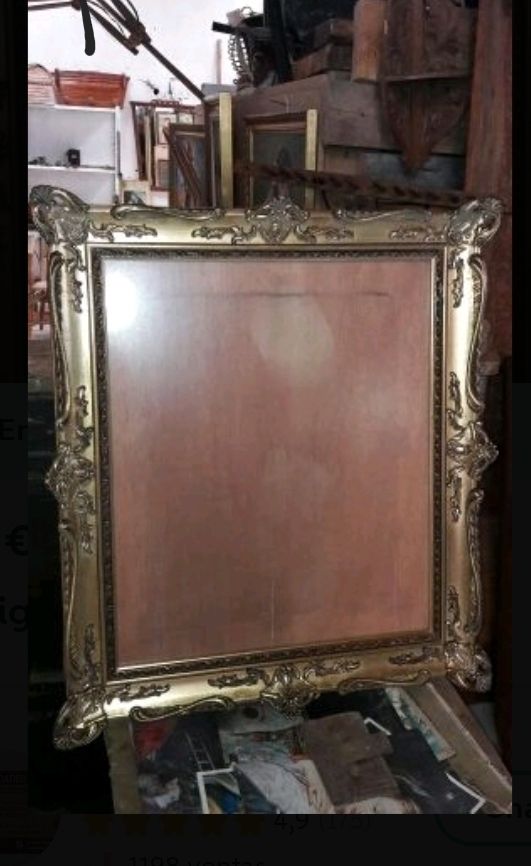 vecchia cornice per foto